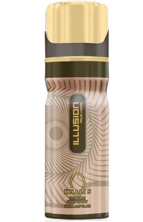 Spray corporal perfumado Illusion 200 ml – fragancia unisex cítrica y especiada 3 