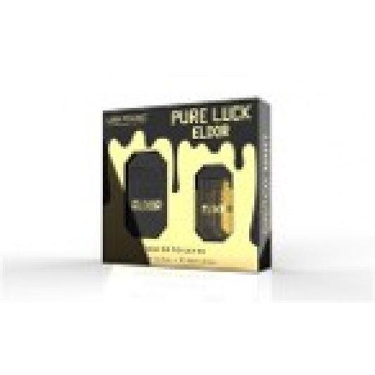 Linn Young EDT 100 ml + 30 ml "Pure Luck Elixir" – fragancia amaderada aromática para hombre