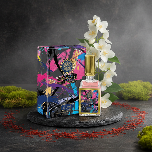 30 ml Eau de Perfume Amwaj Enter World Picante JazmÍn Fragancia para mujer