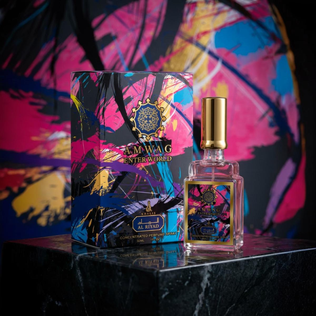 30 ml Eau de Perfume Amwaj Enter World Picante JazmÍn Fragancia para mujer 7 