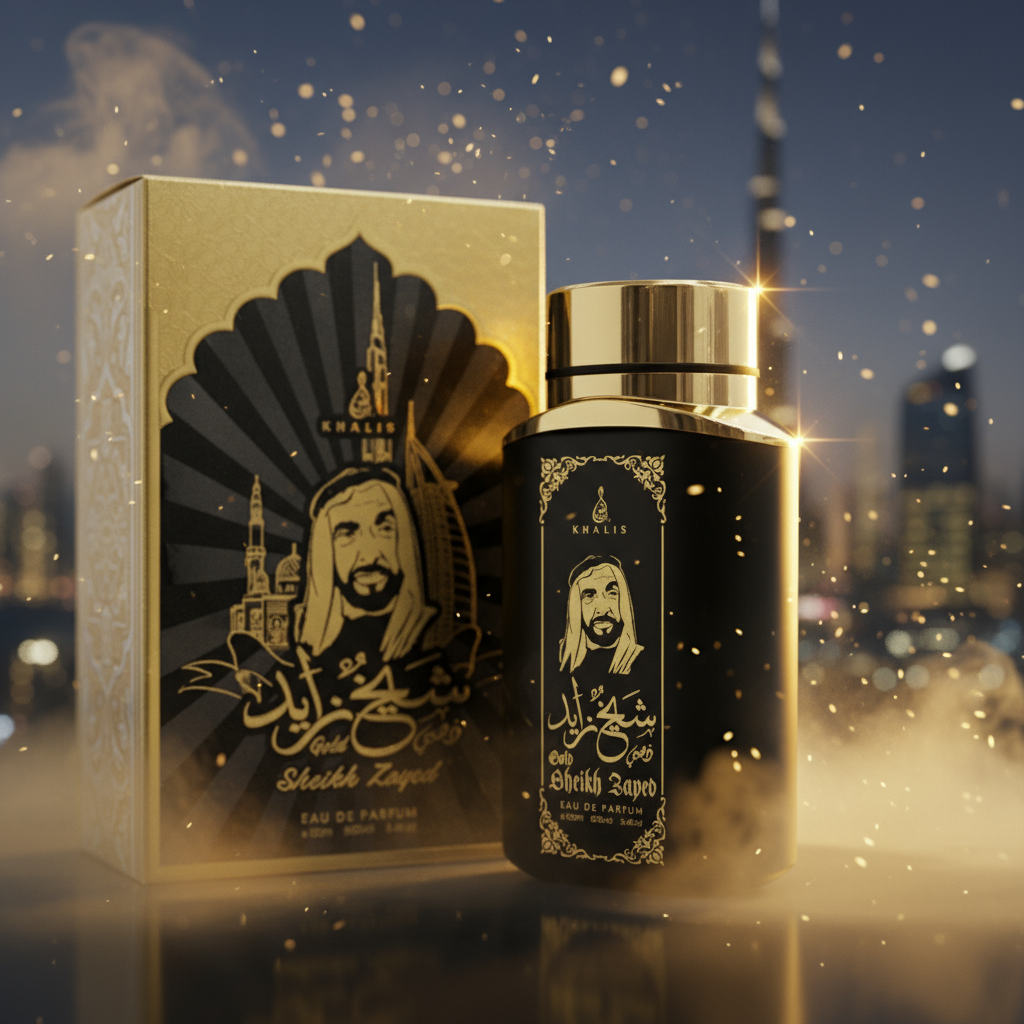 100 ml Eau de Perfume SHEIKH ZAYED GOLD Fragancia especiada amaderada para hombre 2 