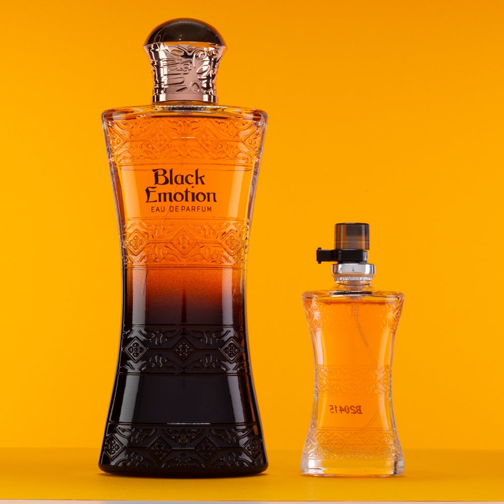 100 ml + 15 ml Eau de Perfume "BLACK EMOTION" Oriental - Fragancia de Vainilla para Mujer 1 