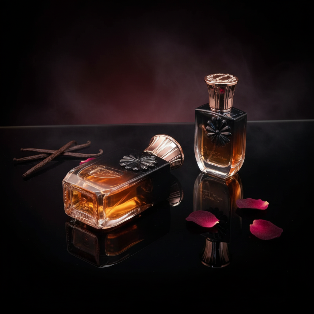 100 ml + 30 ml Eau de Perfume "DANGER ZONE NOIR" Oriental – Fragancia de Vainilla para Mujer 3 