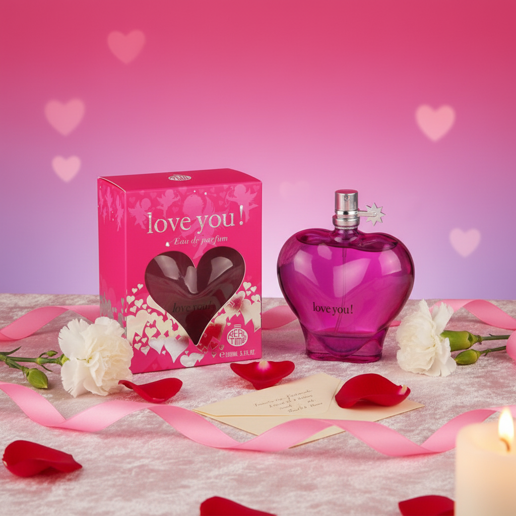 100 ml Eau de Parfum "Love You Pink" Fruity - Fragancia Cítrica para Mujer 5 