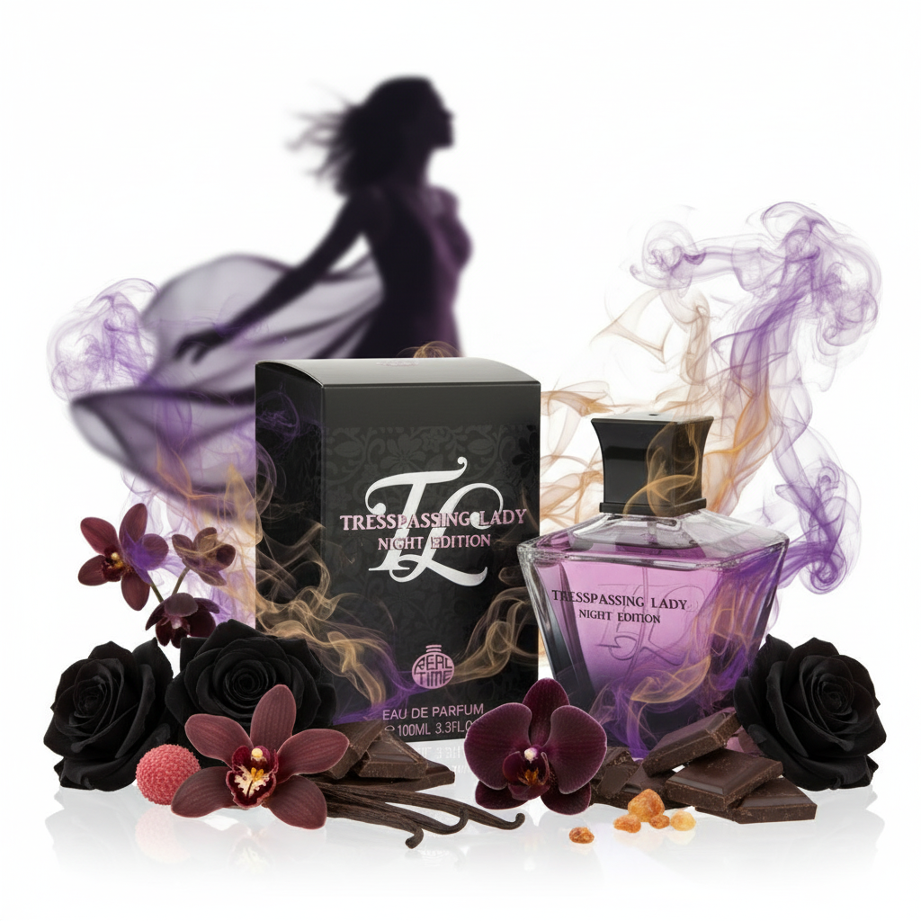 100 ml Eau de Parfum "Trespassing Lady Night Edition" Fragancia floral-picante para mujer 3 