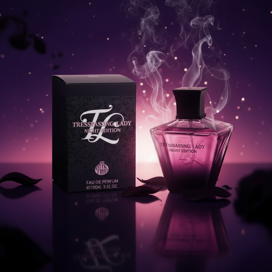 100 ml Eau de Parfum "Trespassing Lady Night Edition" Fragancia floral-picante para mujer