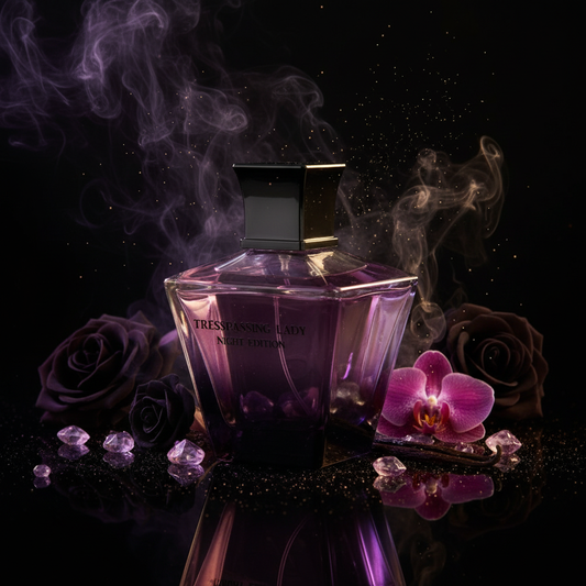 100 ml Eau de Parfum "Trespassing Lady Night Edition" Fragancia floral-picante para mujer