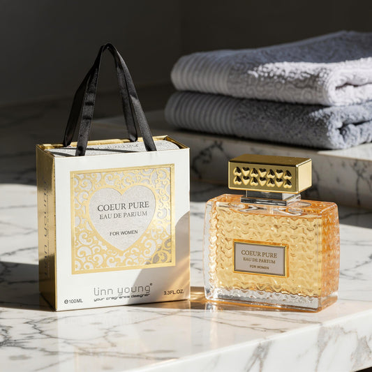 Agua de perfume COEUR PURE 100ml Fragancia floral para mujeres