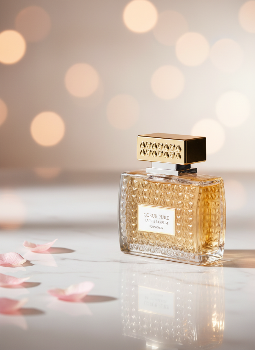 Agua de perfume COEUR PURE 100ml Fragancia floral para mujeres 5 