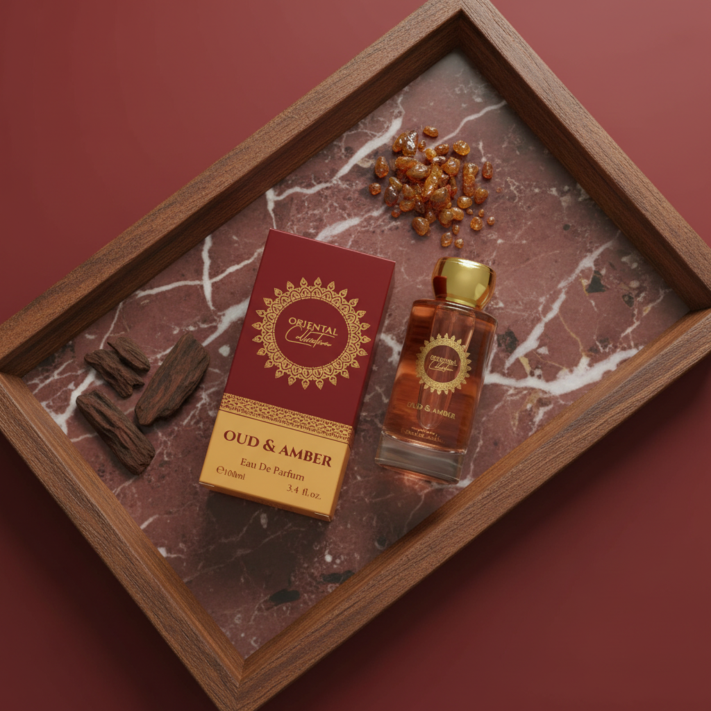 OUD AND AMBER 100ml EDP Exclusiva y elegante fragancia unisex. Exclusivo oud, dulce