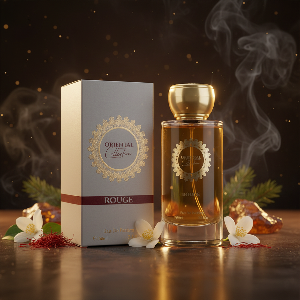 ROUGE 100ml EDP Fragancia unisex, amaderada, misteriosa, retadora 2 