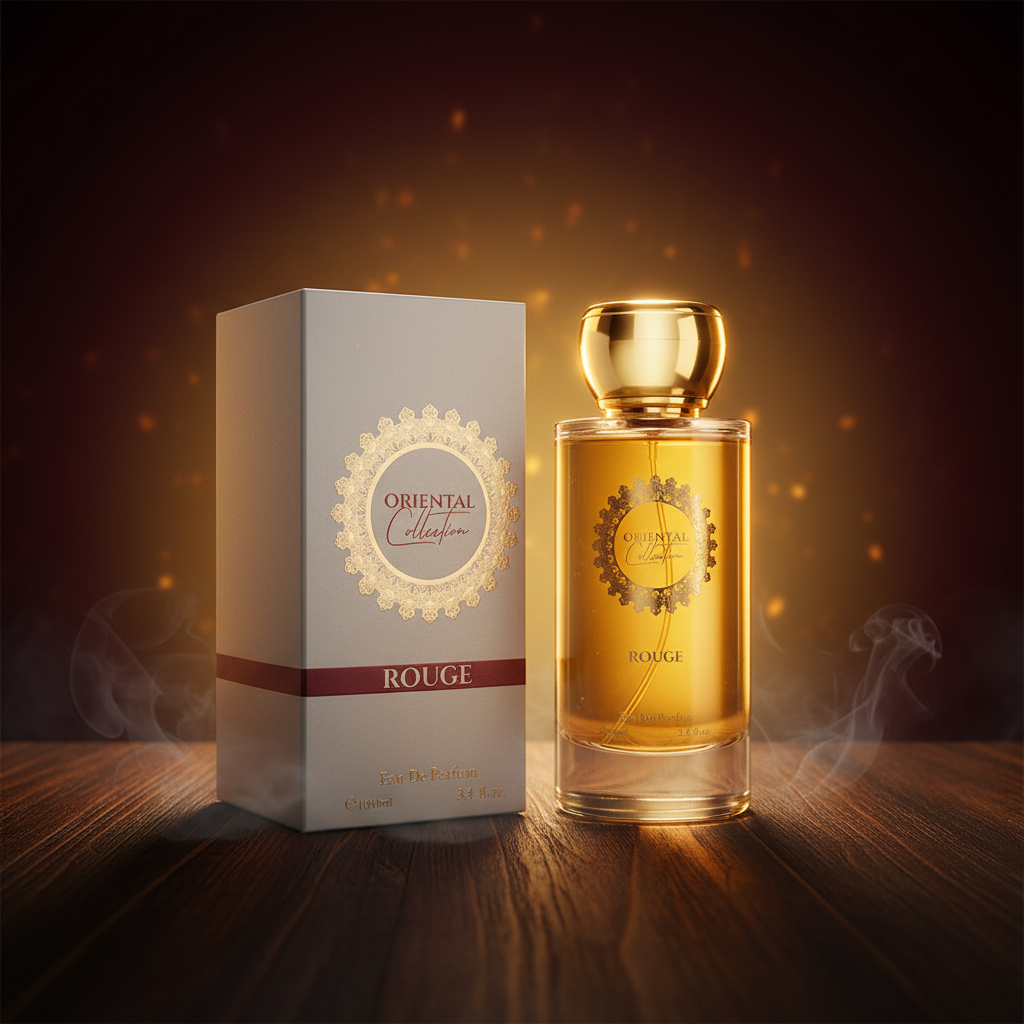 ROUGE 100ml EDP Fragancia unisex, amaderada, misteriosa, retadora