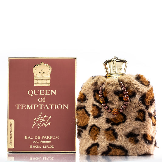 QUEEN OF TEMPTATION -  FATALE, EDP 100ml fragancia de ámbar para mujeres
