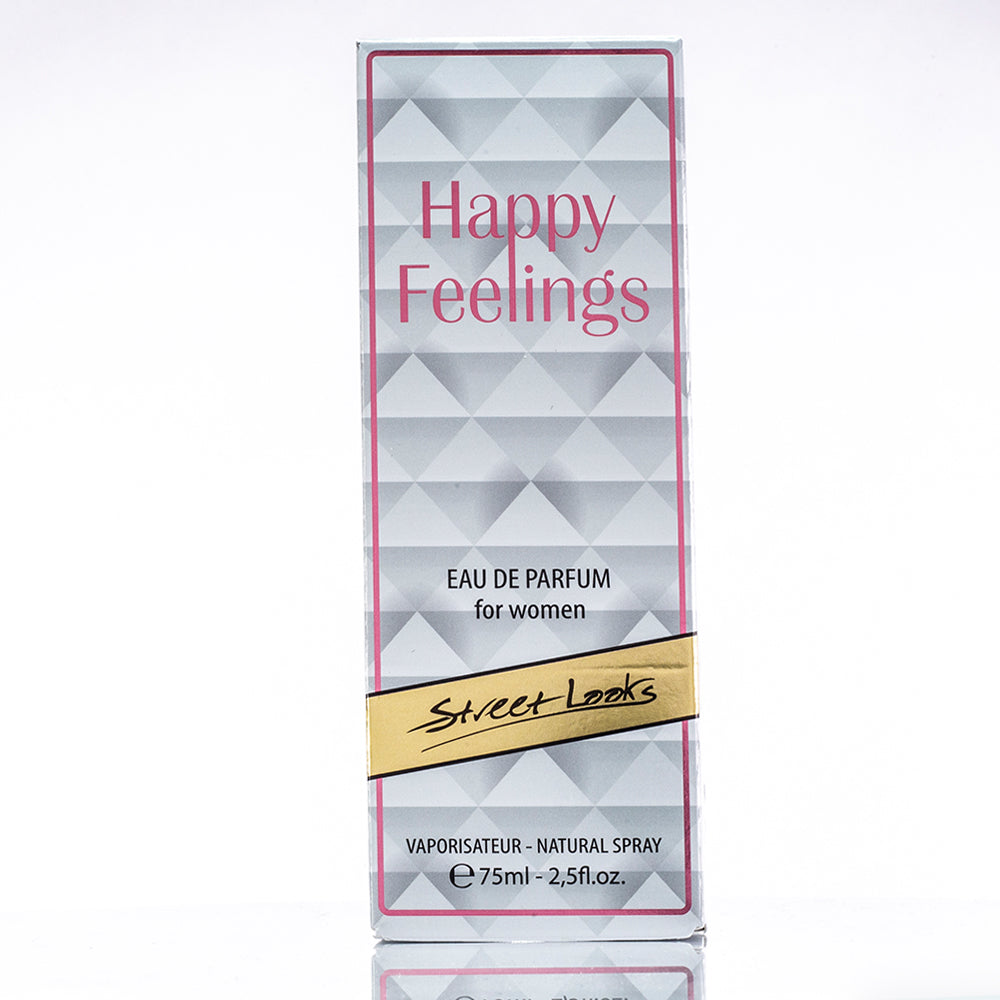 HAPPY FEELINGS EDP 75 ml, fragancia floral para mujeres