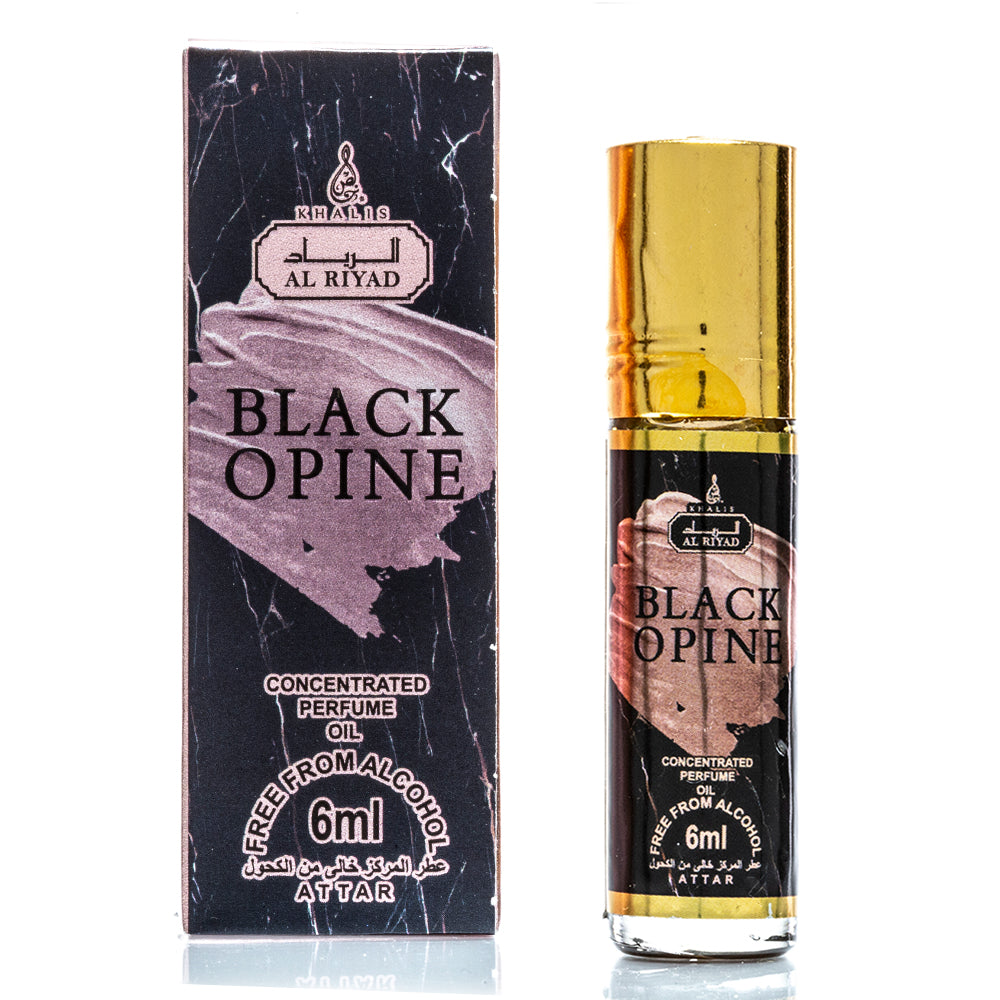 BLACK OPINE 6 ml perfume en aceite 1 