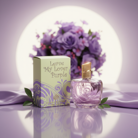 LEAVE MY LOVER PURPLE, EDP 100 ml, fragancia oriental avainillada para mujeres