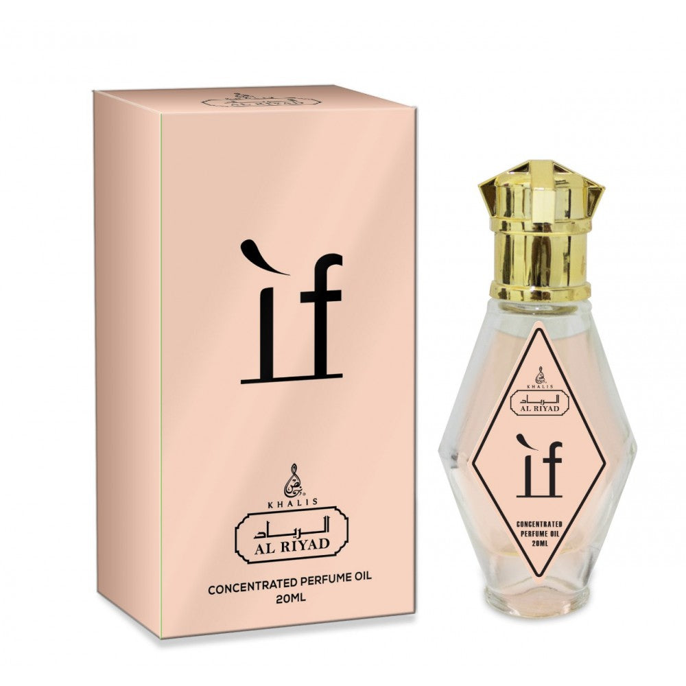 IF 20 ml, perfume en aceite - fragancia amaderada para mujeres 1 