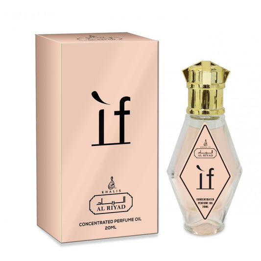 IF 20 ml, perfume en aceite - fragancia amaderada para mujeres