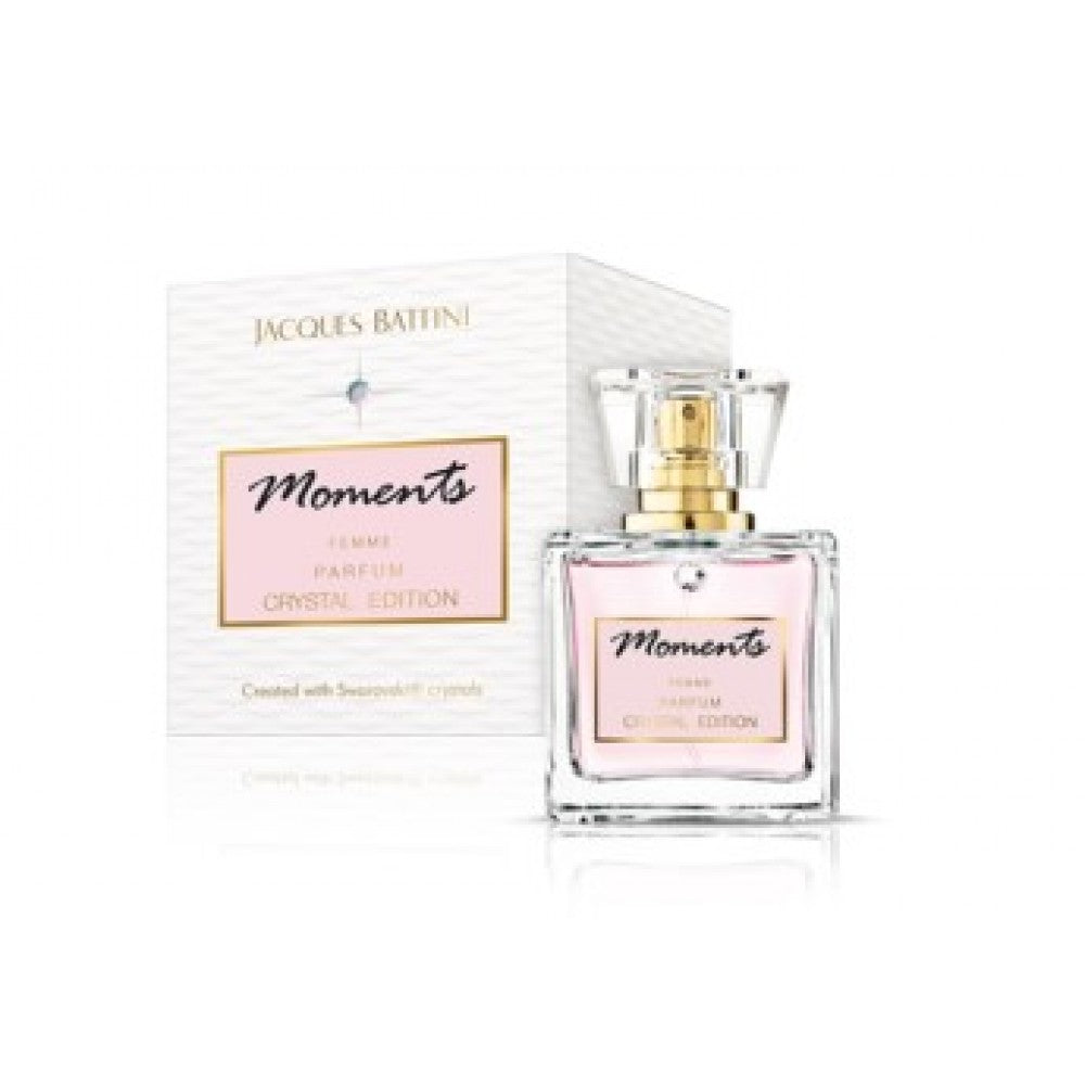 Jacques Battini Moments, EDP 50 ml, fragancia amaderada floral para mujeres 1 