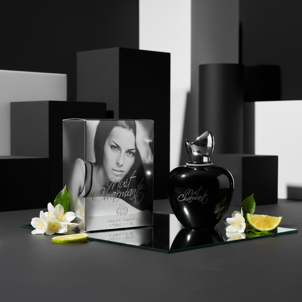 100 ml agua de perfume Nuit Charmante sweet, fragancia floral para mujeres