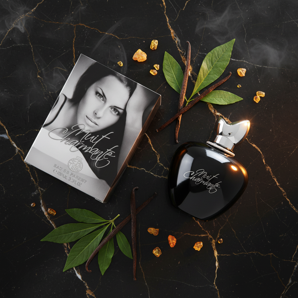 100 ml agua de perfume Nuit Charmante sweet, fragancia floral para mujeres