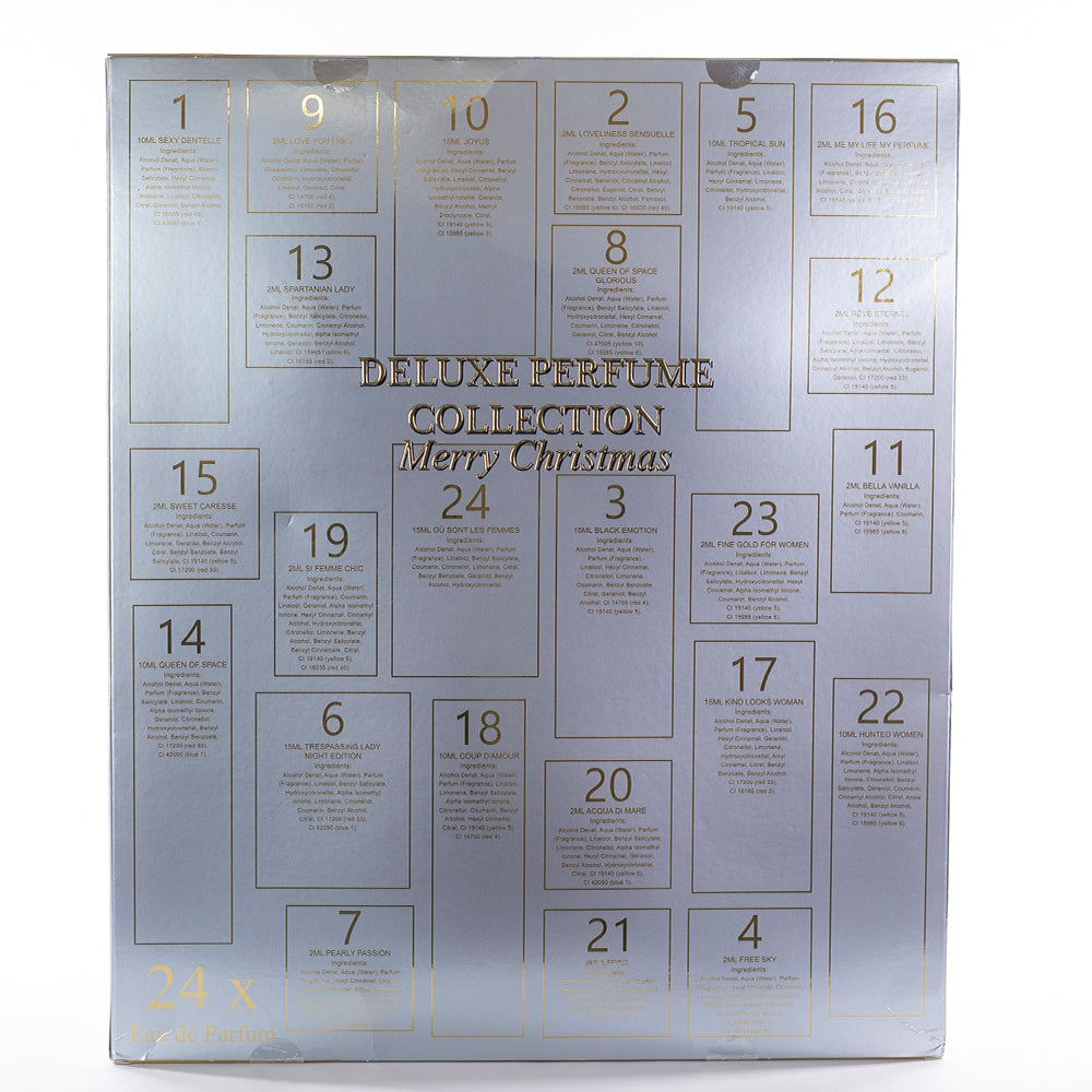 Calendario de adviento con exclusivos mini perfumes 5 