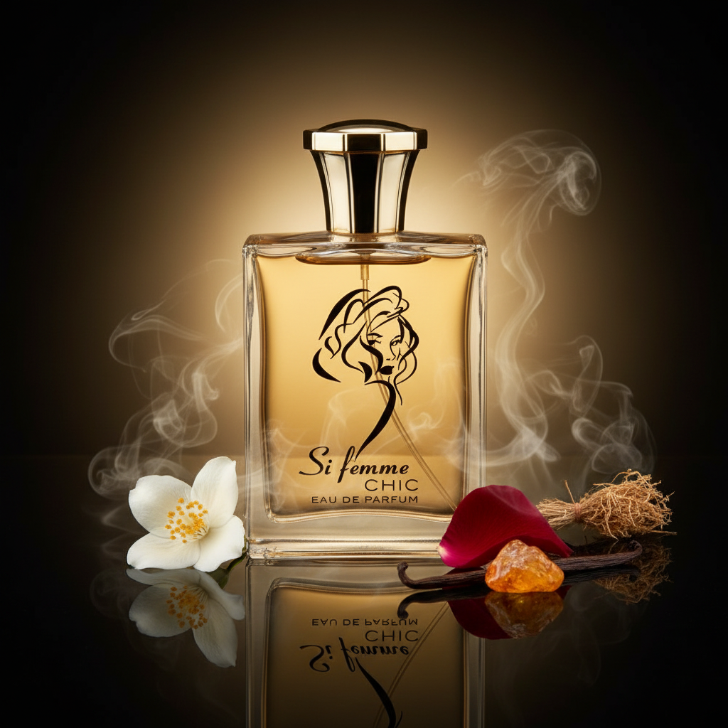 EDP "Si Femme Chic" 100ml, fragancia floral 5 