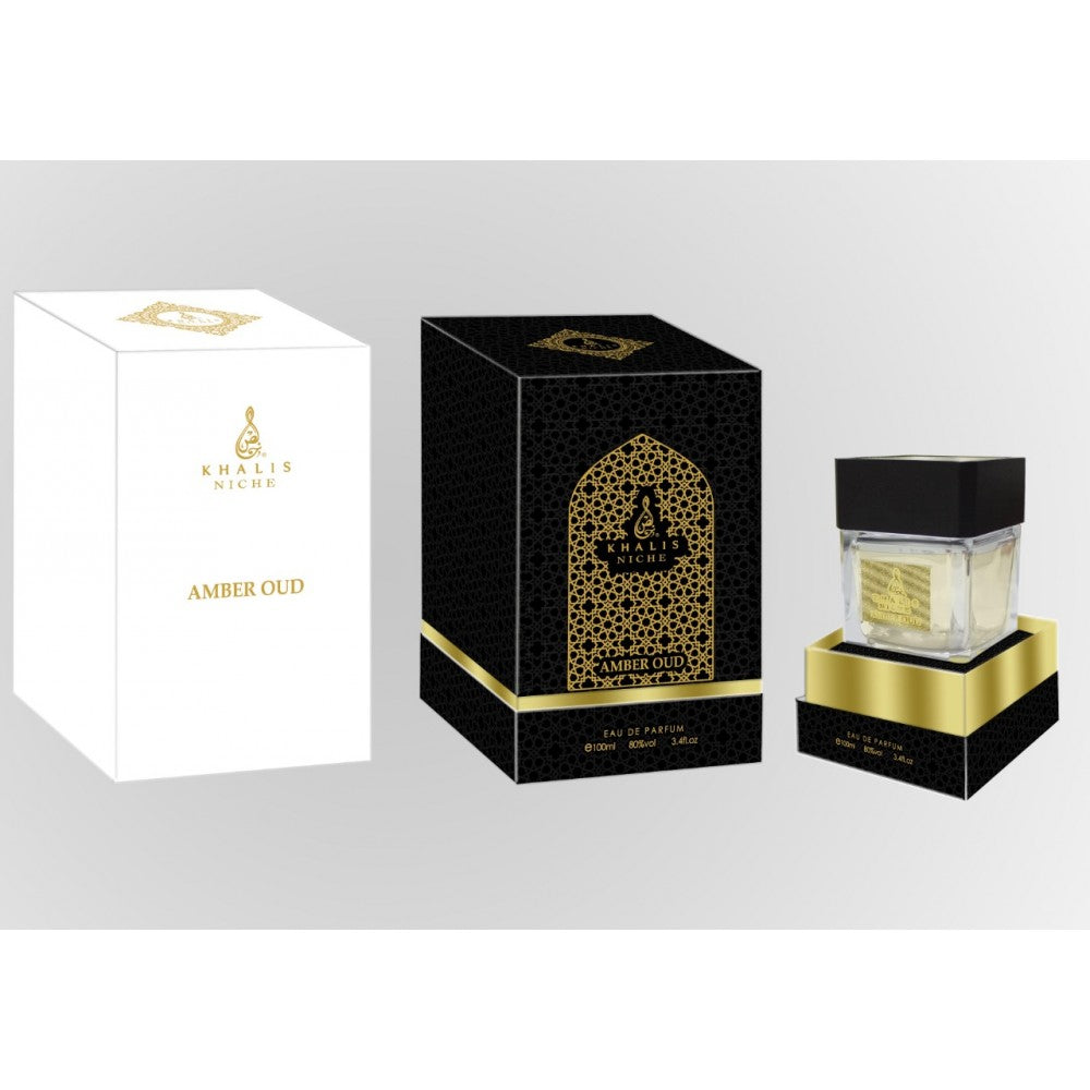 " Amber Oud" EDP 100 ml, fragancia ambarada unisex 1 