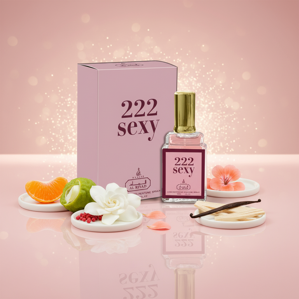 " 222 Sexy" EDP 30 ml, fragancia oriental floral para mujeres 8 