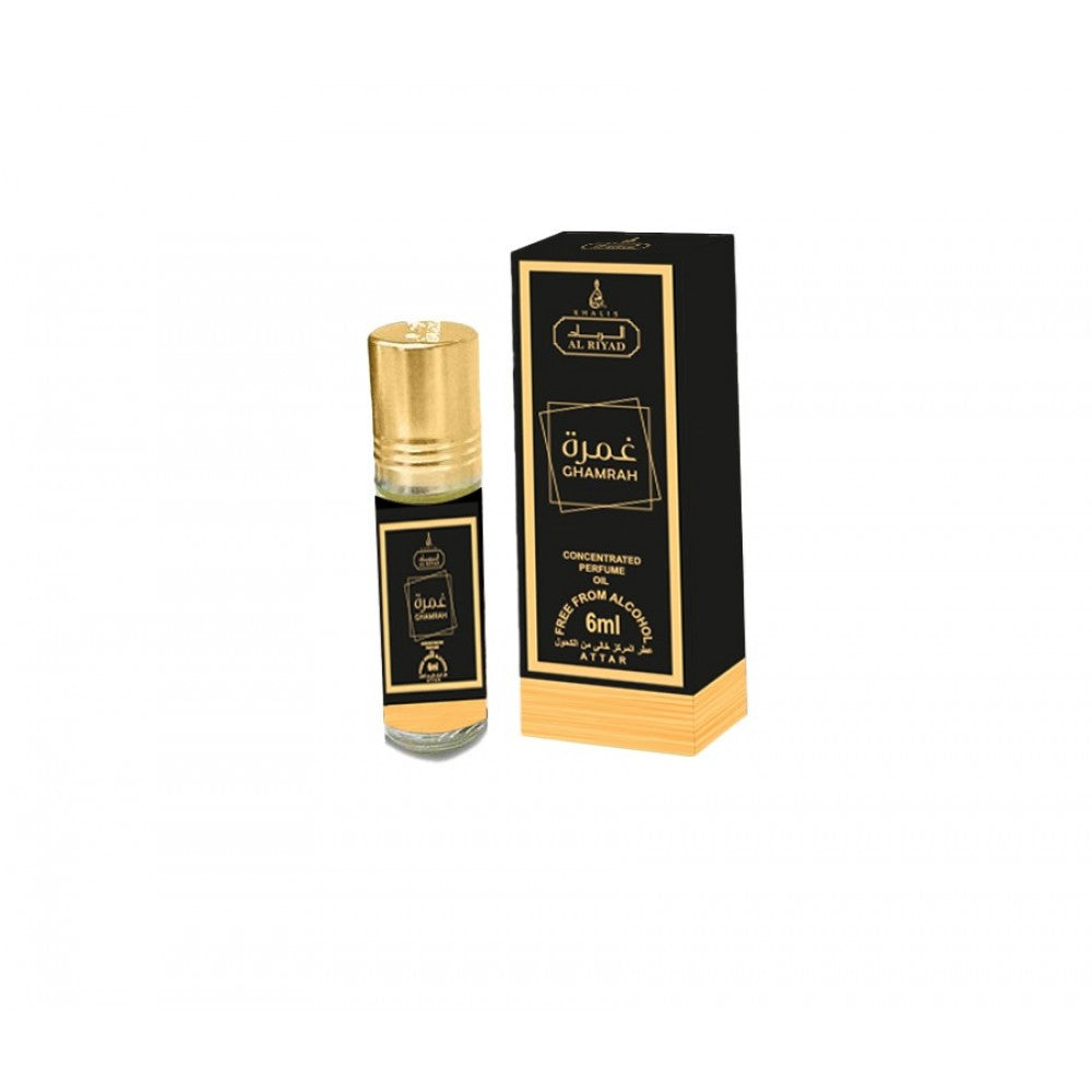 "Ghamrah" perfume en aceite de 6ml, fragancia oriental amaderada unisex 1 