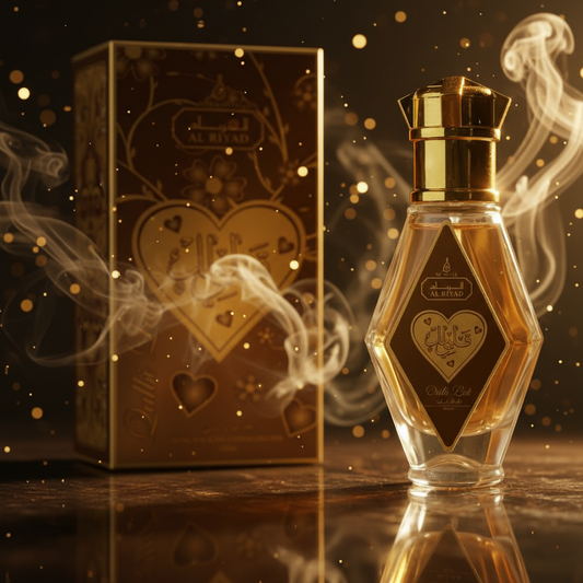 " Qalbi Lak" perfume en aceite de 20 ml, fragancia oriental para hombres