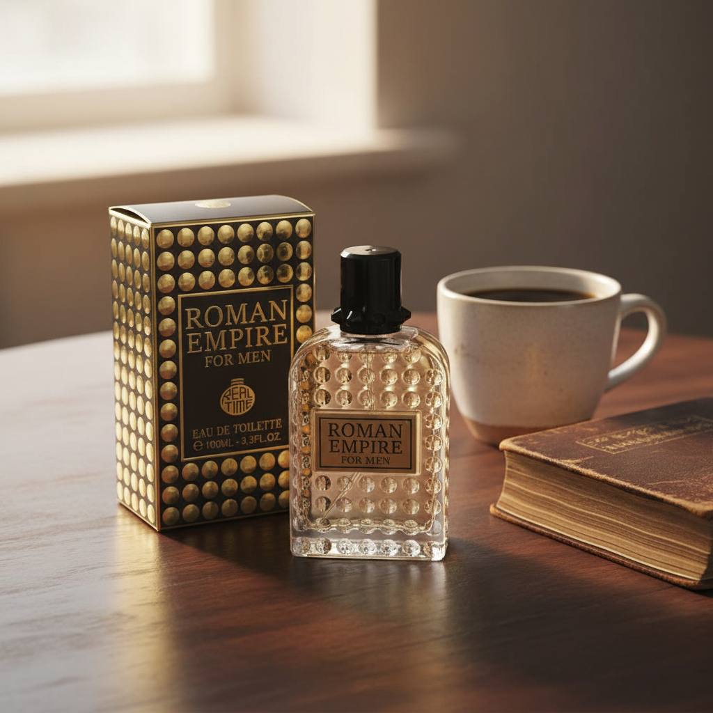 " Roman Empire Men" EDT 100ml, fragancia oriental amaderada para hombre 6 