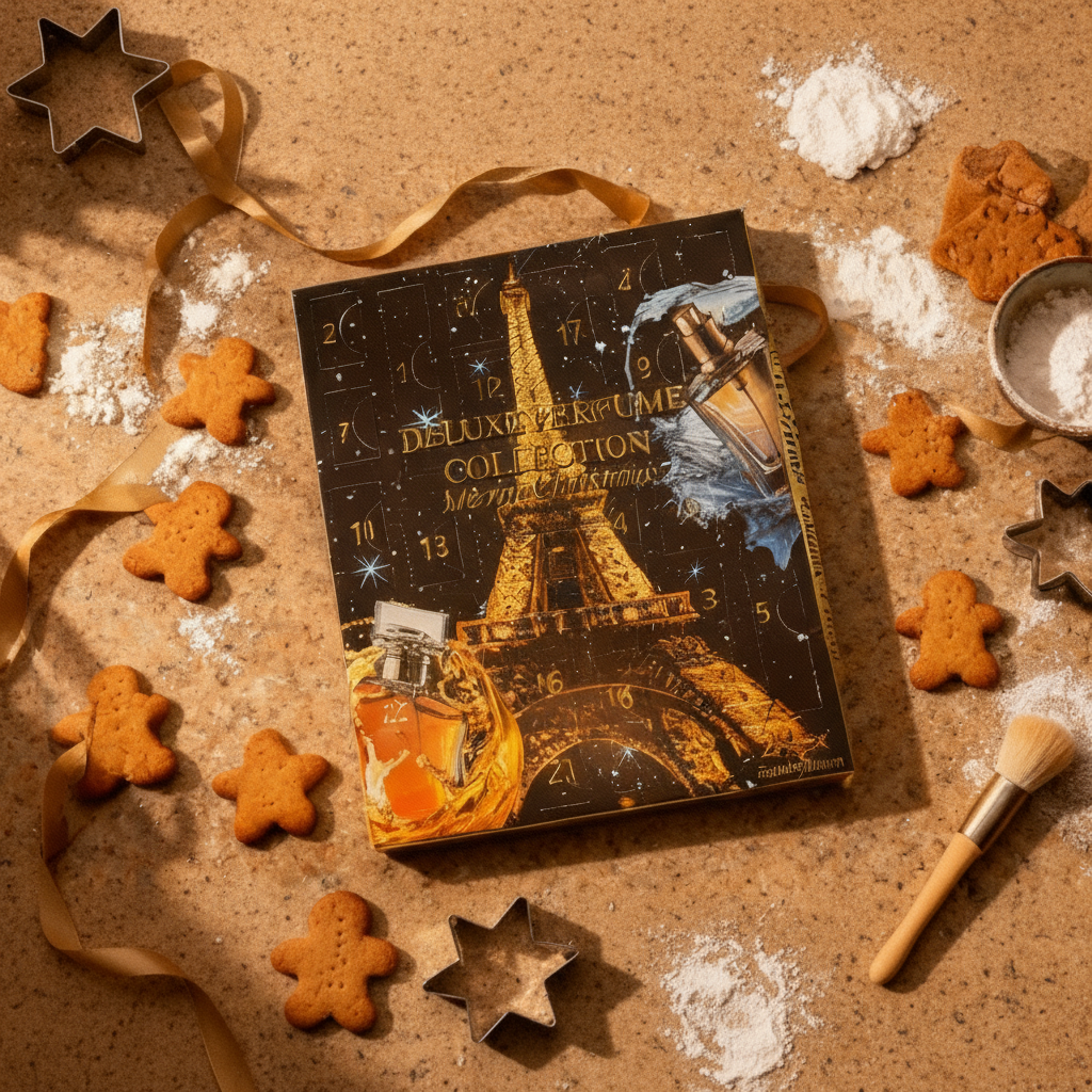 Calendario de adviento con mini perfumes exclusivos
