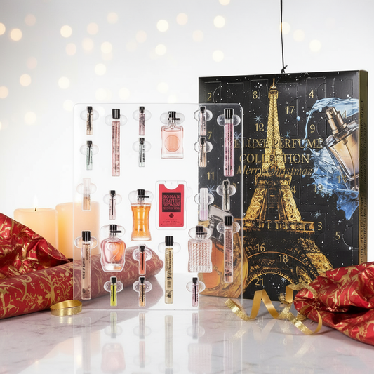 Calendario de adviento con mini perfumes exclusivos
