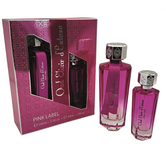 "Oud Elixir Pink" EDP 100ml + 30 ml, fragancia oriental floral