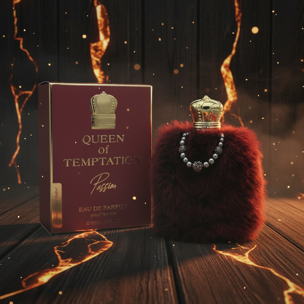 "Queen of Temptation Passion" EDP 100ml, fragancia floral ambarada 1 