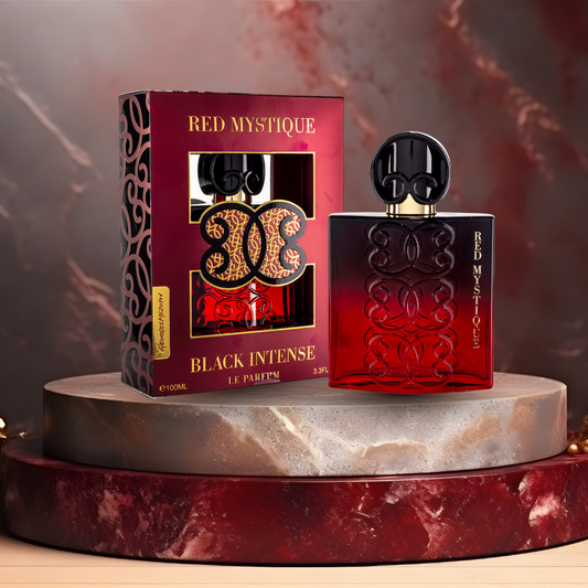 " Black Intense Red Mystique" EDP 100ml, fragancia floral afrutada