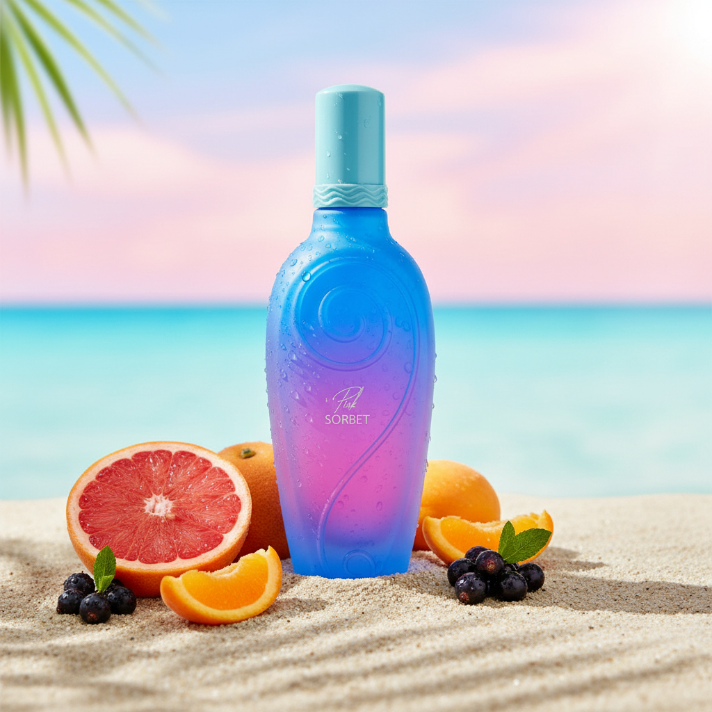 EDP 100 ml “Pink Sorbet” – fragancia frutal-floral