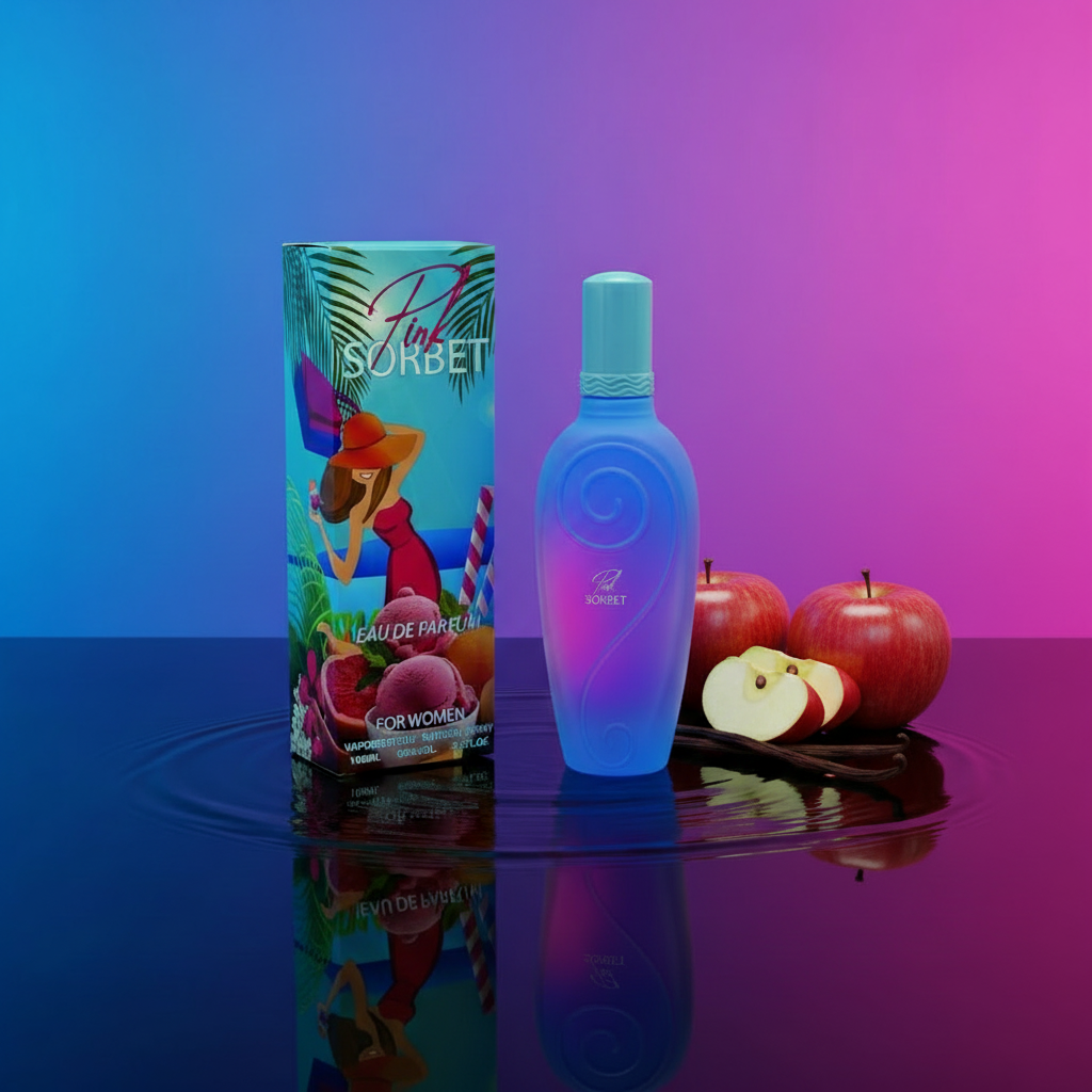 EDP 100 ml “Pink Sorbet” – fragancia frutal-floral 7 