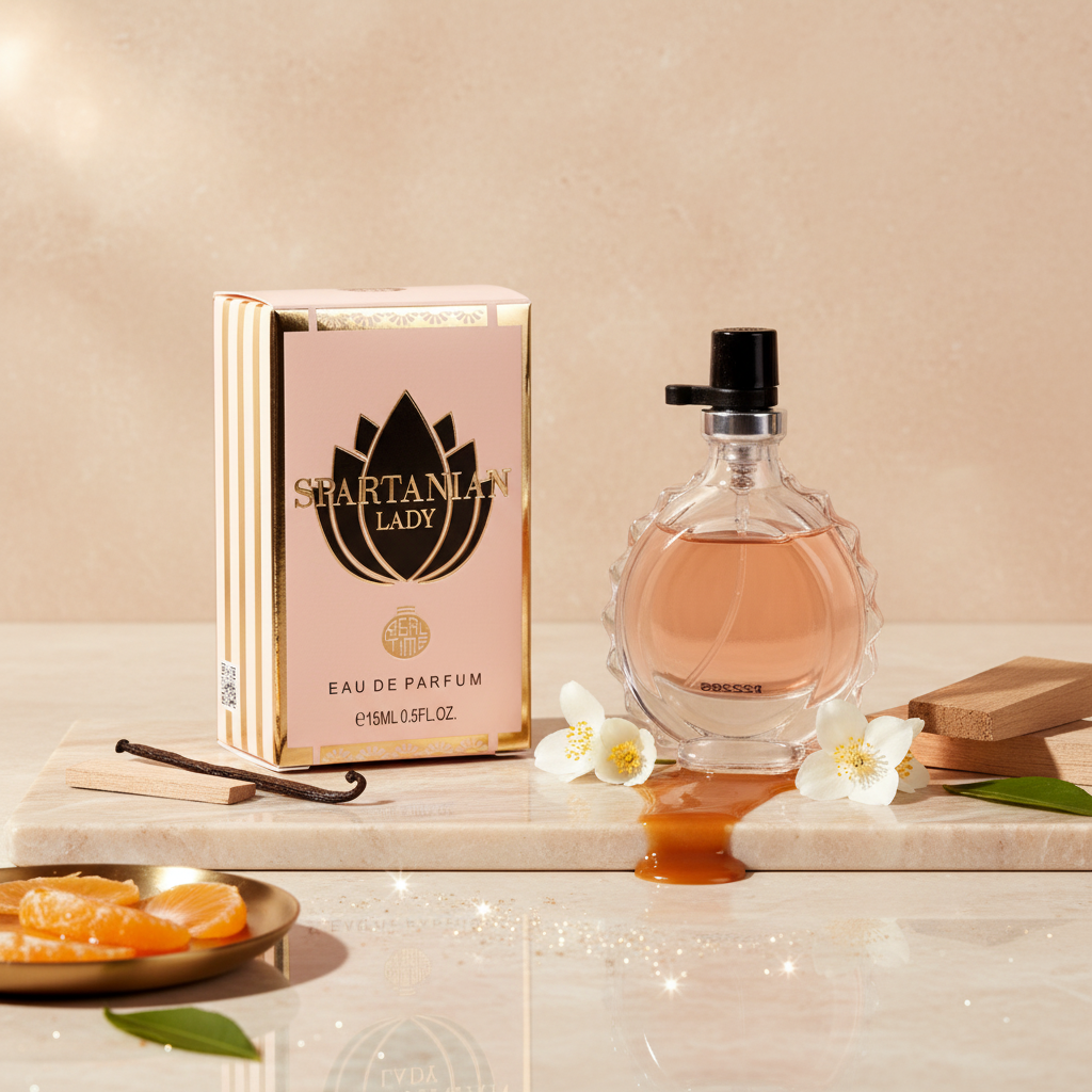 15ml EDP " SPARTIAN LADY" fragancia oriental amaderada 5 