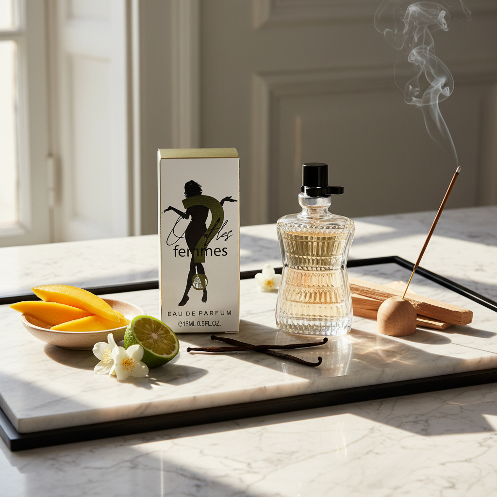 15ml EDP " OÚ SONT LES FEMMES" fraganci floral amaderada almizclada