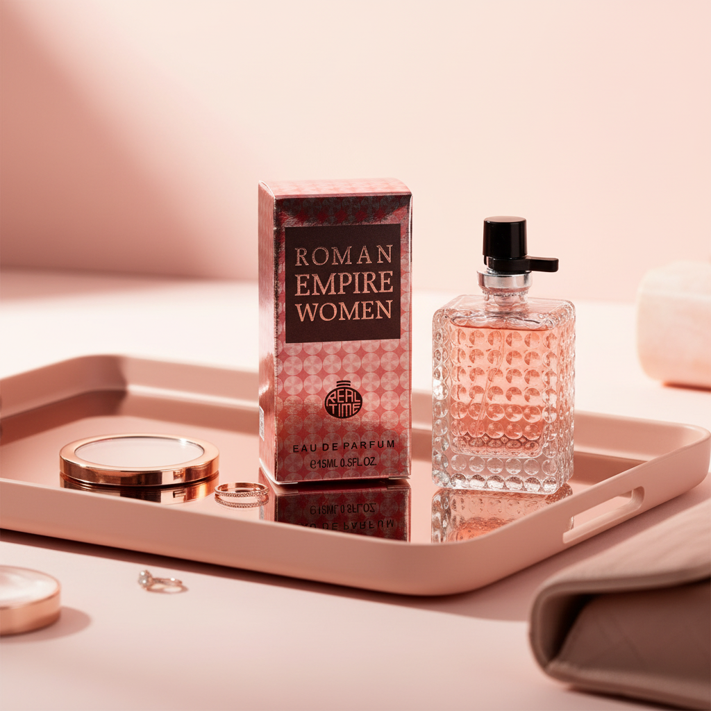 15 ml EDP "ROMAN EMPIRE WOMAN" fragancia ámbar floral 1 