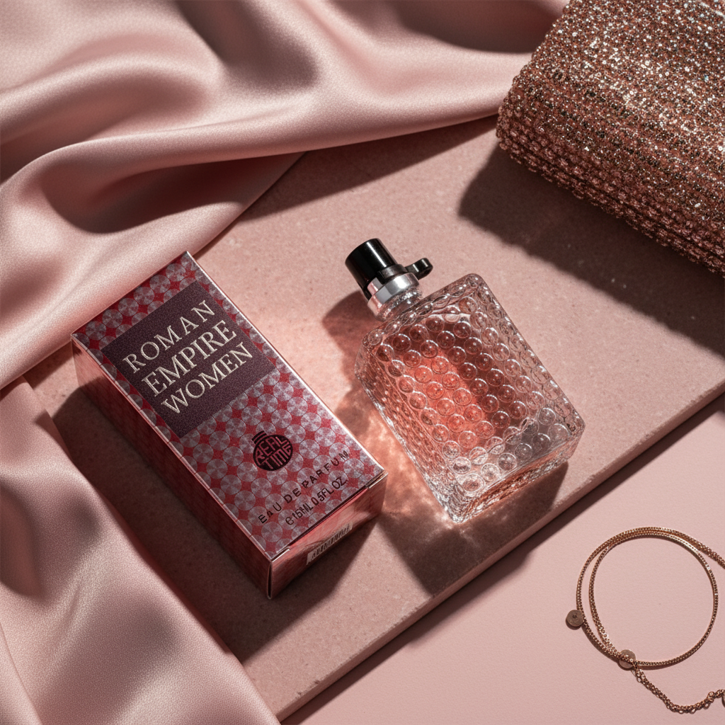 15 ml EDP "ROMAN EMPIRE WOMAN" fragancia ámbar floral 8 