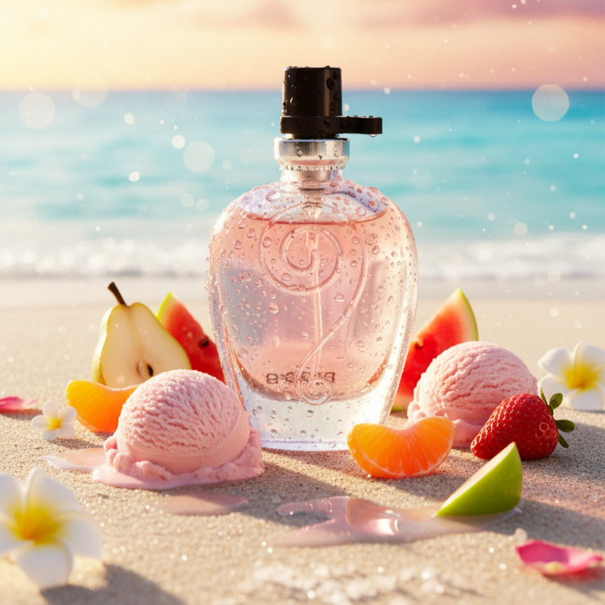 15 ml EDP " PINK SORBET" fragancia frutal aromática