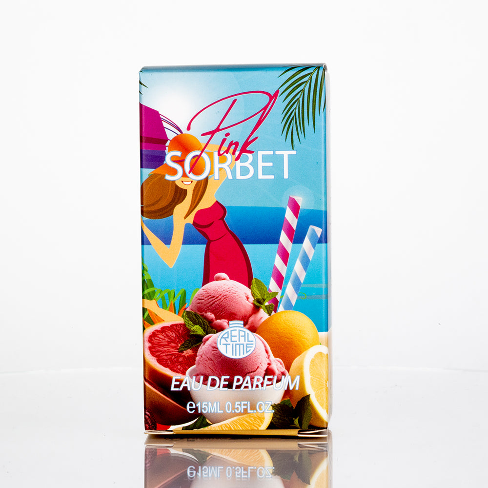15 ml EDP " PINK SORBET" fragancia frutal aromática