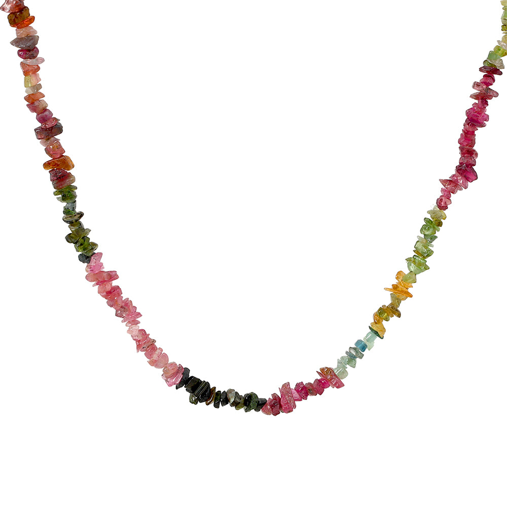 Collar Pepita con Turmalina Arco Iris Pelmadulla 1 