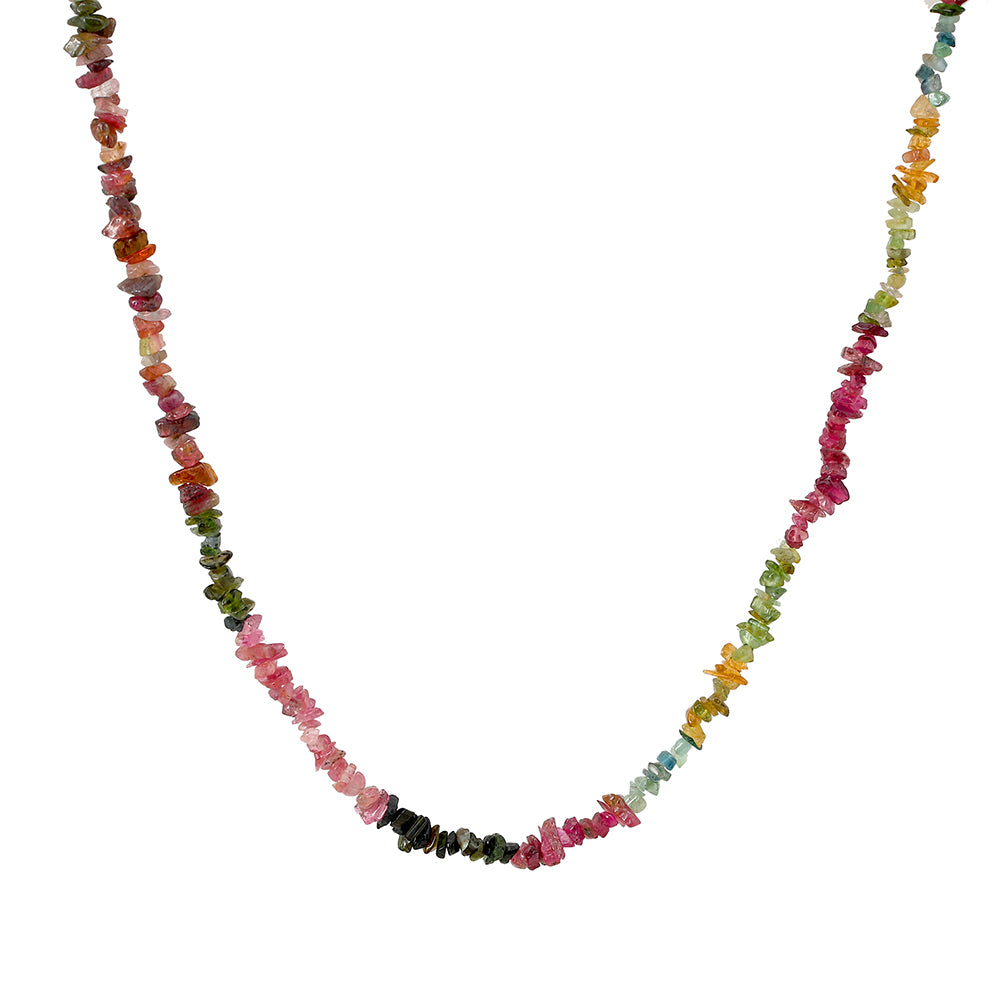 Collar Pepita con Turmalina Arco Iris Pelmadulla 2 