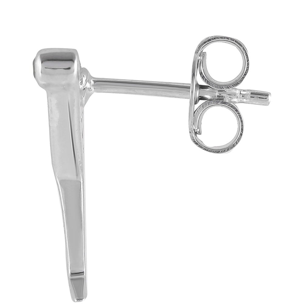 Pendientes de Plata con Diópsido de Cromo y Topacio Blanco 2 