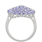Anillo de Plata con Tanzanita AAA