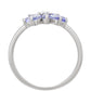 Anillo de Plata con Tanzanita AAA